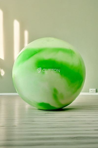Yeni Nesil Deluxe 65 Cm Pilates Topu Yeşil