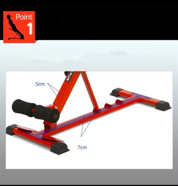 Hyperextension Ters Mekik Aleti G-12-45 Derece  Hiperekstansiyon Tezgahı