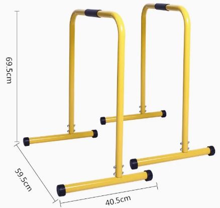 İkili Uzun Paralel Bar Dips Bar Tall Parallettes HC1616D