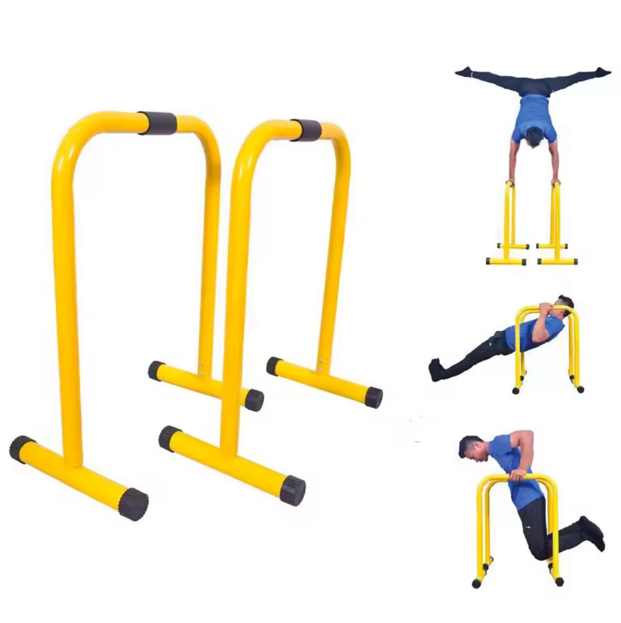 İkili Uzun Paralel Bar Dips Bar Tall Parallettes HC1616D