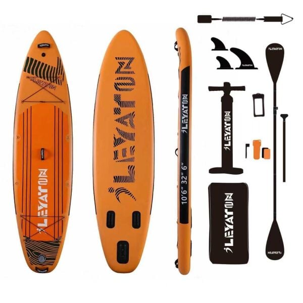 Stand Up Paddle Board 10.6 Inflatable - 320 X 82 X 15cm - Kürek Sörfü (ŞİŞME) Full Paket AS1