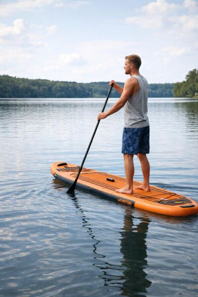 Stand Up Paddle Board 10.6 Inflatable - 320 X 82 X 15cm - Kürek Sörfü (ŞİŞME) Full Paket AS1