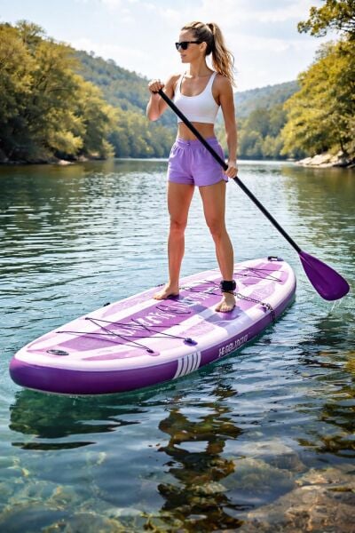 Stand Up Paddle Board 10.6 Inflatable - 320 X 82 X 15cm - Kürek Sörfü (ŞİŞME) Full Paket FL5