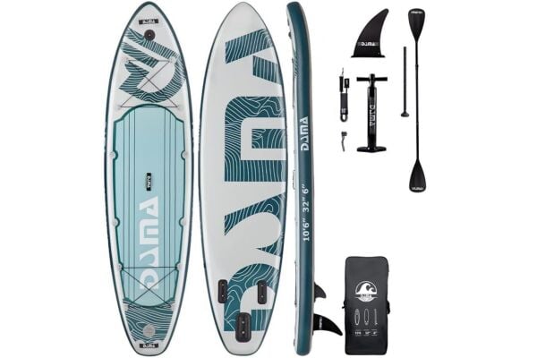 Stand Up Paddle Board 10.6 Inflatable - 320 X 82 X 15cm - Kürek Sörfü (ŞİŞME) Full Paket AS4