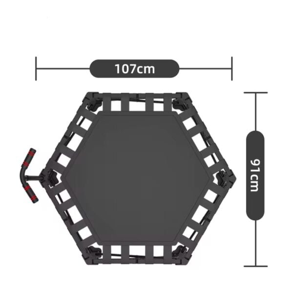 Tutamaçlı Trambolin KATLANIR 106 Cm Türkiye'de Tek