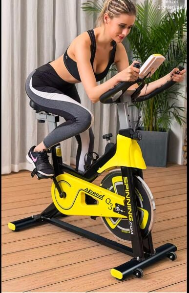 Kondisyon Bisikleti Spor Koşu Egzersiz Bisikleti Spin Bike Dikey Ev Bisikleti Q3