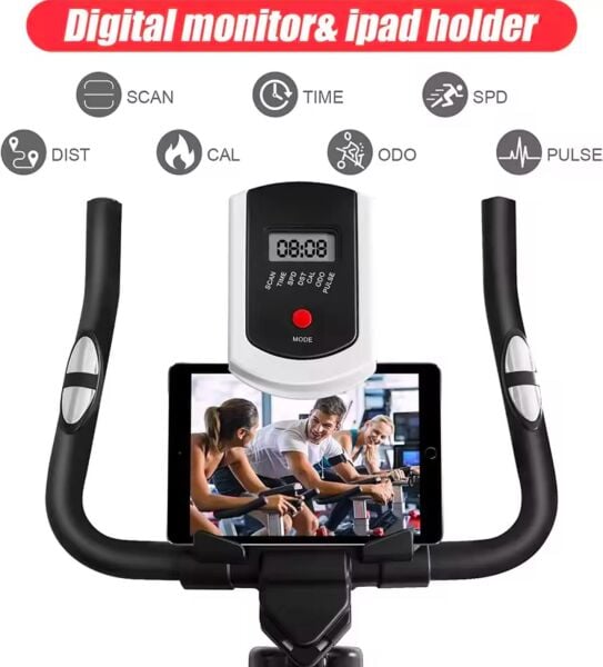 Kondisyon Bisikleti Spor Koşu Egzersiz Bisikleti Spin Bike Dikey Ev Bisikleti Speed