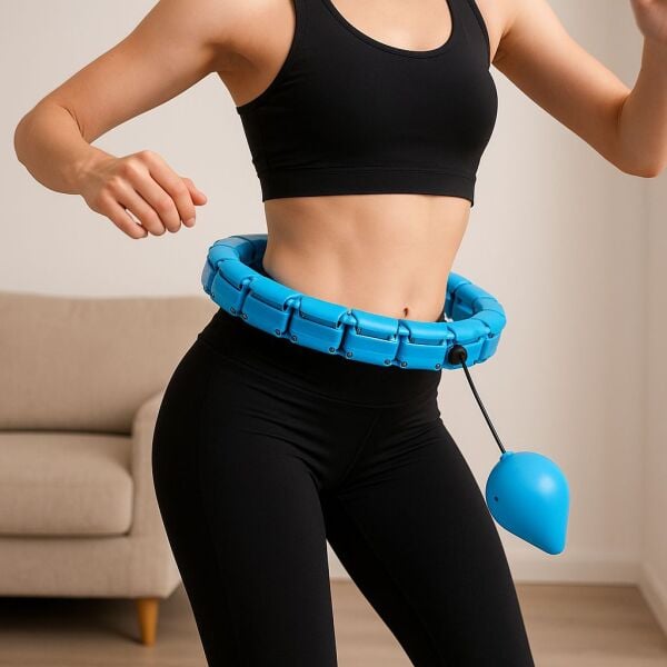 Akıllı Hula Hoop Çemberi 24 Bölüm Parça Fitness Spor Zayıflama Egzersiz Halkası