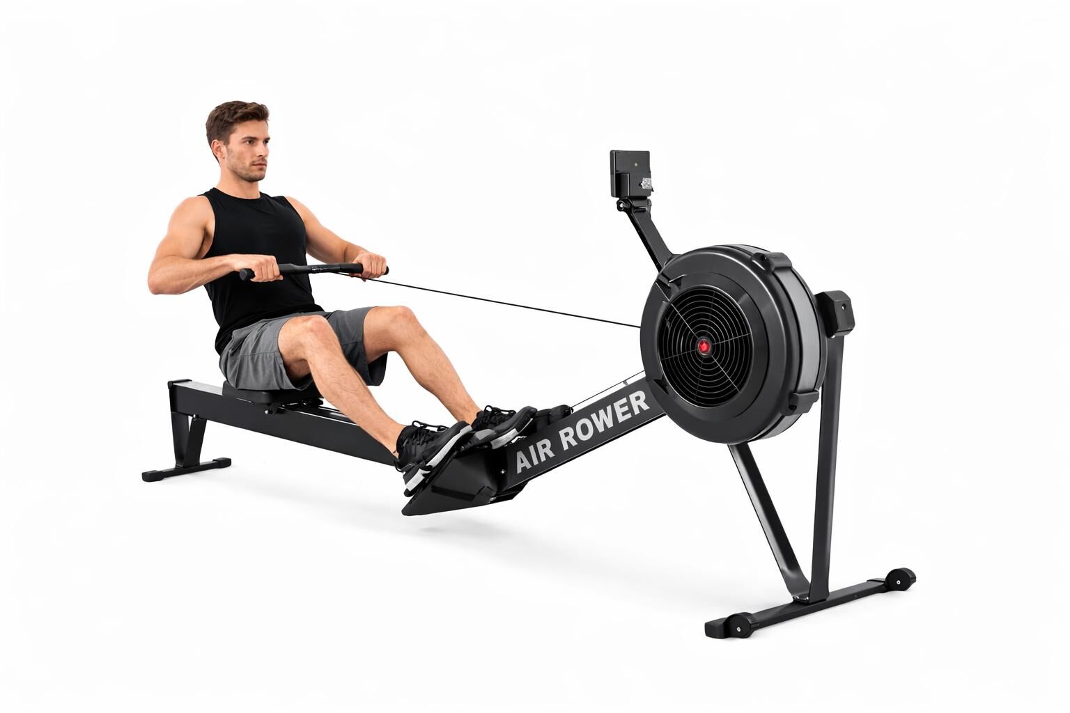 Hava Dirençli Kondisyon Küreği Kürek Çekme Aleti 3968