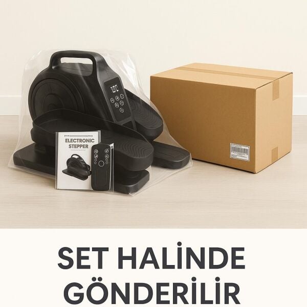 Vibrolegs Eliptik Kondisyon Bisikleti - Egzersiz Aleti - Şık Tasarım - Ayak Masaj Aleti