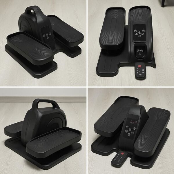 Vibrolegs Eliptik Kondisyon Bisikleti - Egzersiz Aleti - Şık Tasarım - Ayak Masaj Aleti