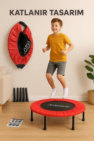 Trambolin Katlanabilir Kuruluma Hazır Trambolin 102 Cm (40 Inç )