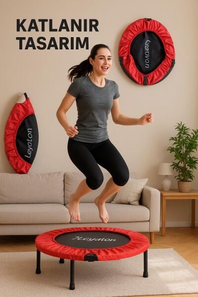 Trambolin Katlanabilir Kuruluma Hazır Trambolin 102 Cm (40 Inç )