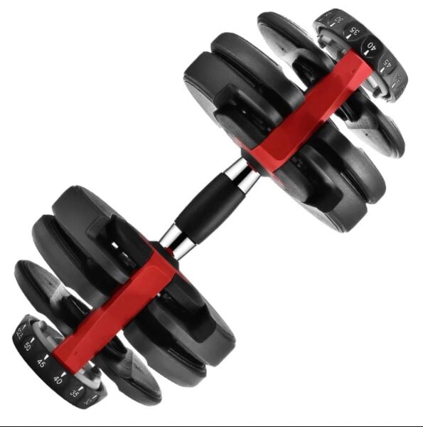 Ayarlanabilir Mekanizmalı Dambıl Seti Ev Fitness ve Güç Antrenman Seti 1 Adet 40 Kg(Kopya)