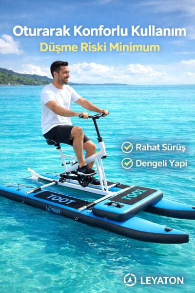 Deniz Bisikleti 320x 38 x 15cm Water Bike Mavi