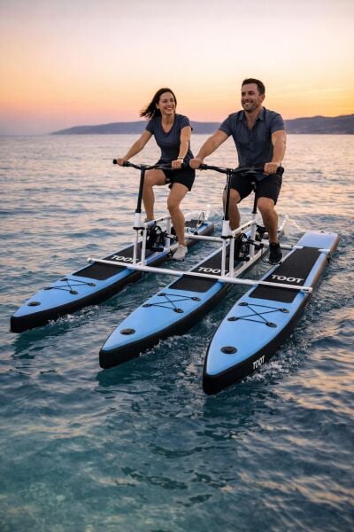 Çift Kişilik Su Deniz Bisikleti 320x 38 x 15cm Water Bike